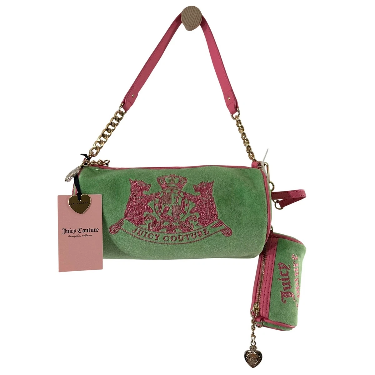 Juicy Couture Velvet Exterior Small Bags & Handbags for Women