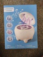 Ultrasonic Retainer Cleaner Machine, 45kHz Ultrasonic Dental Cleaning Pod