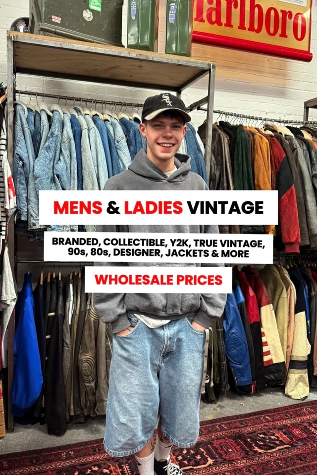 MIXED VINTAGE - MENS & WOMENS - FRESH DELIVERY - WHOLESALE PRICES