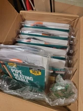 SIX PACK LOT! 30 Foot Pipe Heating Cable with Built-in Thermostat for Automatic