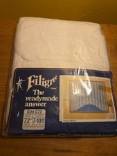 Vintage Filigree Toledo MR610 Net Curtain 180- depth 120-215 width New In Pack