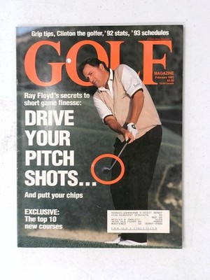 GOLF Magazine February 1993 Ray Floyd Golf Tips Vintage Sports Magazine