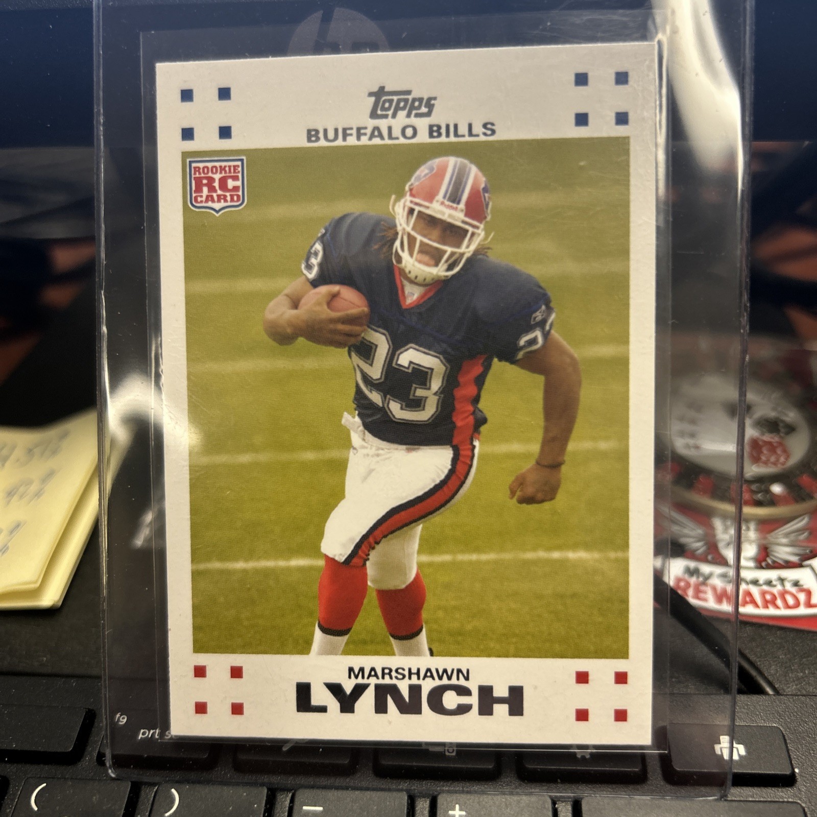 Marshawn Lynch Topps Exclusive Rookies #5 Base