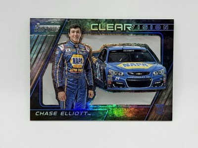 2016 Panini Torque Acetate NASCAR Clear Vision Holo Chase Elliott ROOKIE