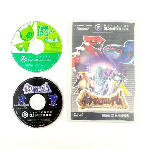 Pokemon Colosseum + Celebi Bonus Expansion Disc Nintendo GameCube GC from Japan5