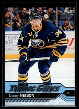 Casey Nelson 2016-17 Upper Deck Young Guns Card #462