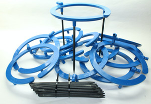 9" inch HYDRO HALO WATER RING Hydroponics Soil Drip Irrigation 12PC 30 HOLE