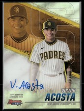 2021 Bowman's Best #B21-VA Victor Acosta Best of 2021 Autographs Refractor