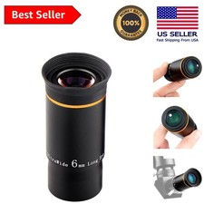 6mm Fully Multi-Coated Wide Angle Eyepiece for Telescopes - 66  Field of View