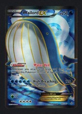 Wailord EX 147/160 Holofoil XY - Primal Clash Ultra Rare Pokemon TCG