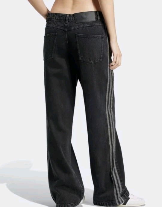 Adidas Adicolor True Black Denim Pants Jeans 30x32 Nwt 30