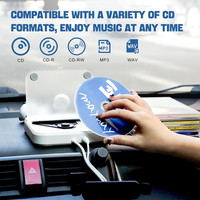 Portable CD Player for Car, Vehicles Home & Office | Car CD Player with USB/AUX