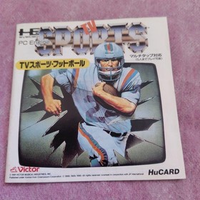 PC Engine Hu Card TV Sports Football