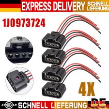 4x Stecker Kabel Reparatur F&uuml;r AUDI A2 A3 A4 Q7 SEAT SKODA 1J0973724
