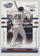 2004 Donruss World Series Jason Giambi #WS-123 c7w