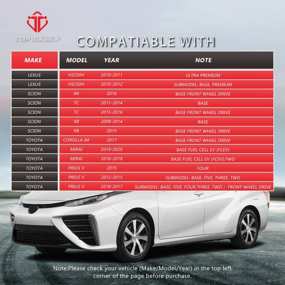 Kit de brazo de control inferior del lado del conductor y del pasajero delantero para Scion xB 2008-2015 Foto 2 de 4