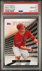 2013 Topps Finest Refractor #1 Mike Trout Angels PSA 10 GEM MINT