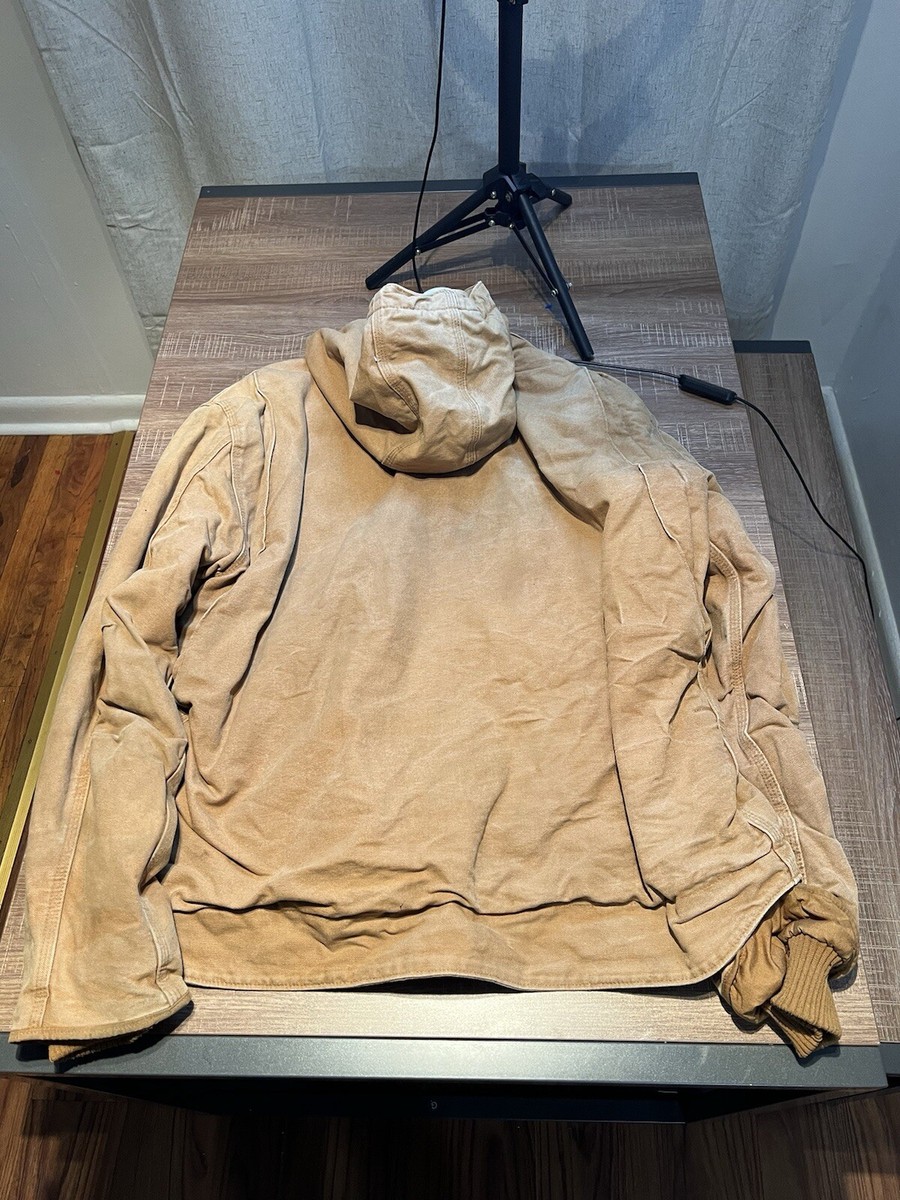 Carhartt J230 BRN Jacket Men's XL Tall Canvas Quilt Lined Carhartt J230 BRN Jacket Men's XL Tall Canvas Quilt Lined