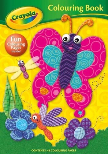 Kinder Crayola Malbuch Vogel Schmetterling ab 3 Jahren - Bild 3 von 4