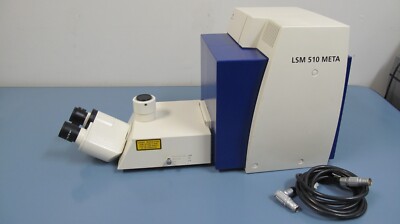 Zeiss LSM 510 META LASER SCAN MODULE W. ZEISS 45-30-20 Trinucular Head & Oculars