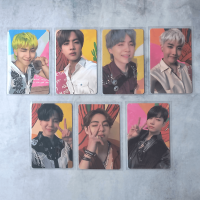 BTS Butter Lucky Draw Sound Wave Photo Card - RM Jin Suga JHope