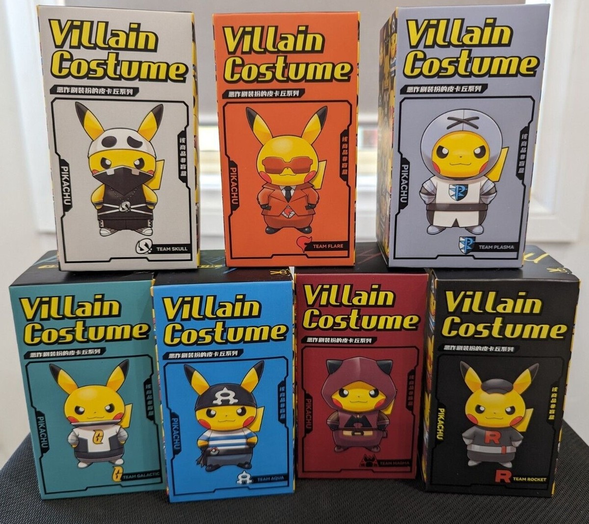 Villain Costume 団員ごっこ ピカチュウ フィギュア ロケット団 団員ごっこ ピカチュウ 悪の組織 フィギュア