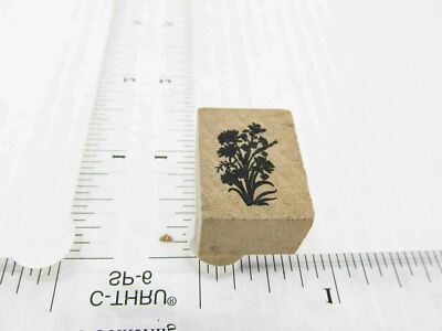 Mini Bunch Of Flowers Floral Bouquet Rubber Stamp - Stamp Set C85