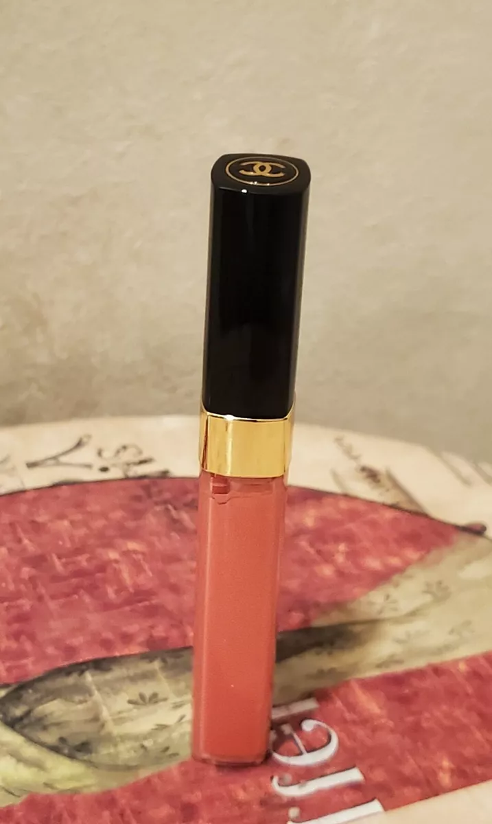 Chanel Levres Scintillantes Luxury LipGloss in RARE RARE 166 AMOUR New Full  Size
