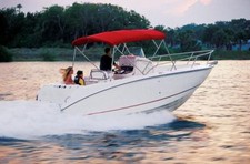 6.25oz SEMI-CUSTOM BOAT COVER FITS VIP CCF 230 O/B 1990-1993 MADE IN USA