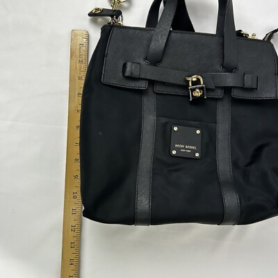 Henri Bendel Black Nylon Jetsetter Convertible Backpack  display picture 3