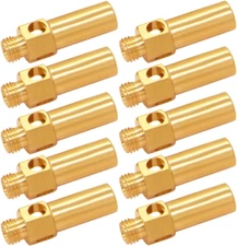 10PCS Brass Burner Jet Nozzle for Cast Iron Burner Propane Natural Gas