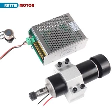 US SHIP】500W 48V DC Spindle Motor 12000RPM+Speed Controller Power Supply