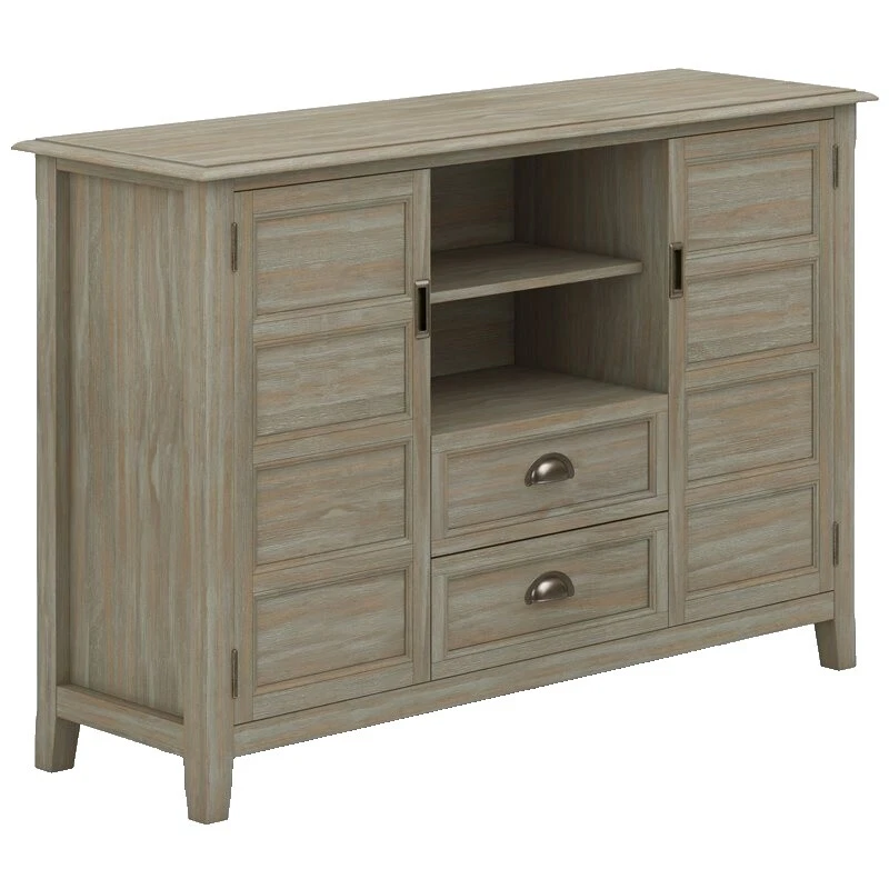 Las unidades de entretenimiento tradicional de madera maciza y soportes de TV