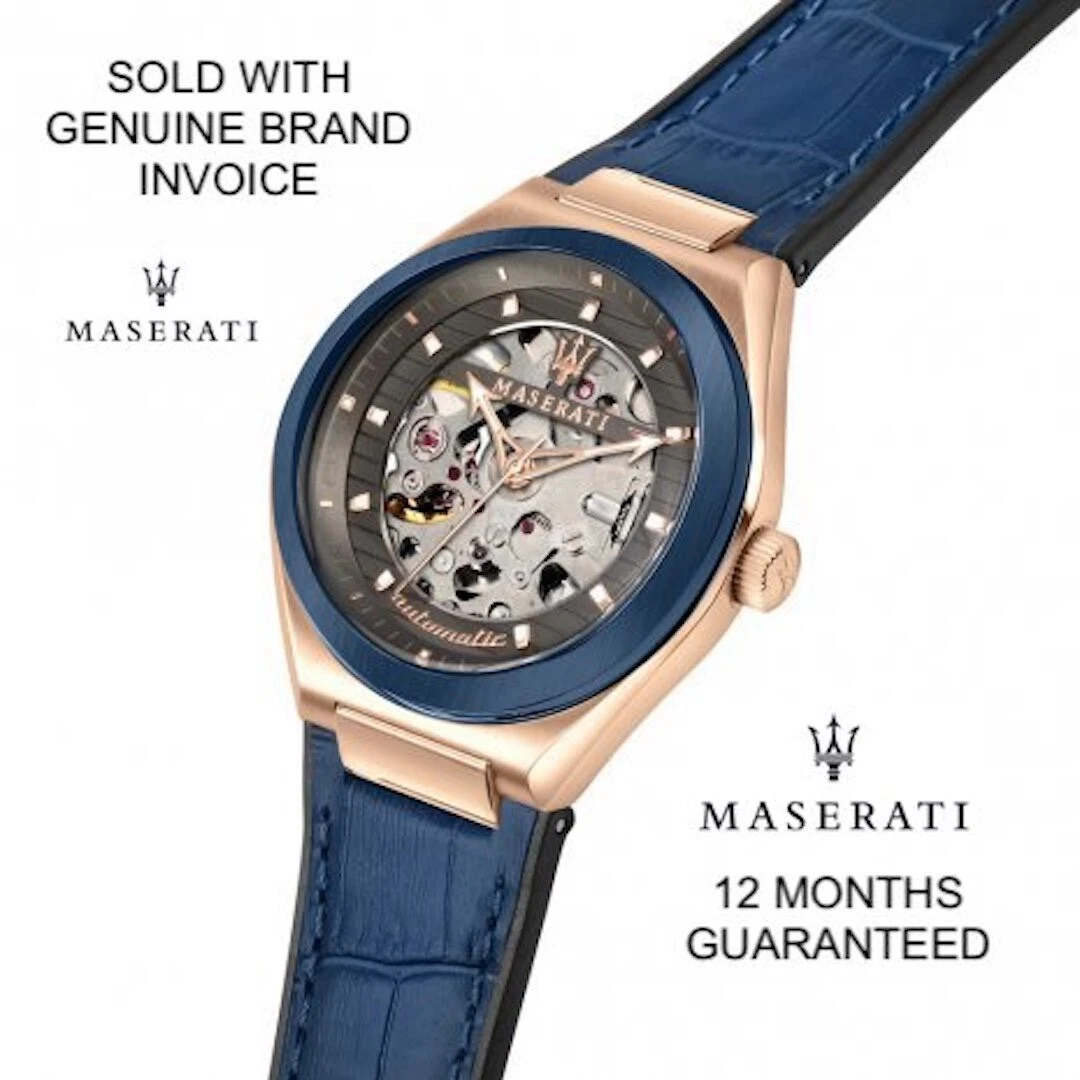 New Maserati Triconic Luxury Wristwatch https www.maseratiwatches