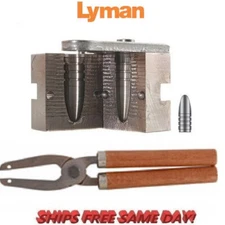 Lyman 1 Cav Mold w/ Handles for 45 Cal, 458-459 Dia, 475 Gr, Rnd Nose, Gas Check
