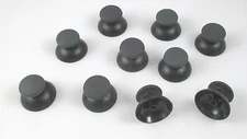 PS2 Playstation 2 Rubber Thumbstick Joystick Cap for Dualshock 2 BLACK LOT OF 10
