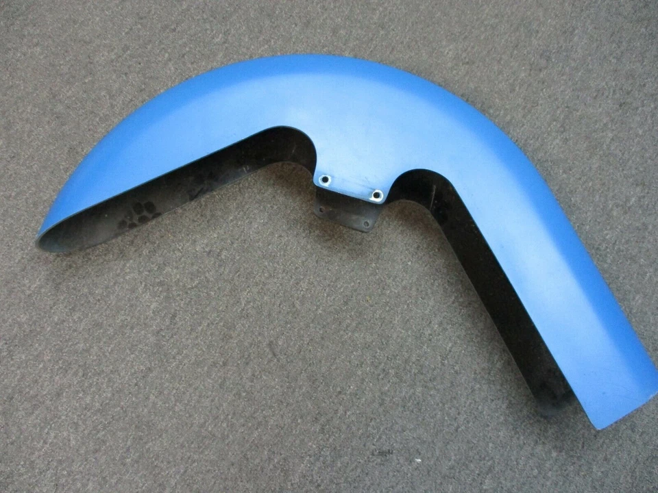 Guardabarros delantero Bagger 26" fibra de vidrio para Harley Davidson FL excavadoras anteriores a 14 años Foto 3 de 4