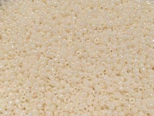 Toho Seed Beads 11/0 - Opaque Lustered Native White