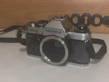 Yashica FX-D Quartz SLR Film Camera   UNTESTED For Parts