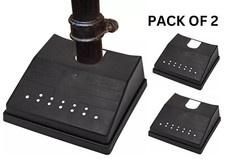 2x Gutter Drain Covers Outdoor Garden Downpipe Leaf Guard Protector Heavy Duty