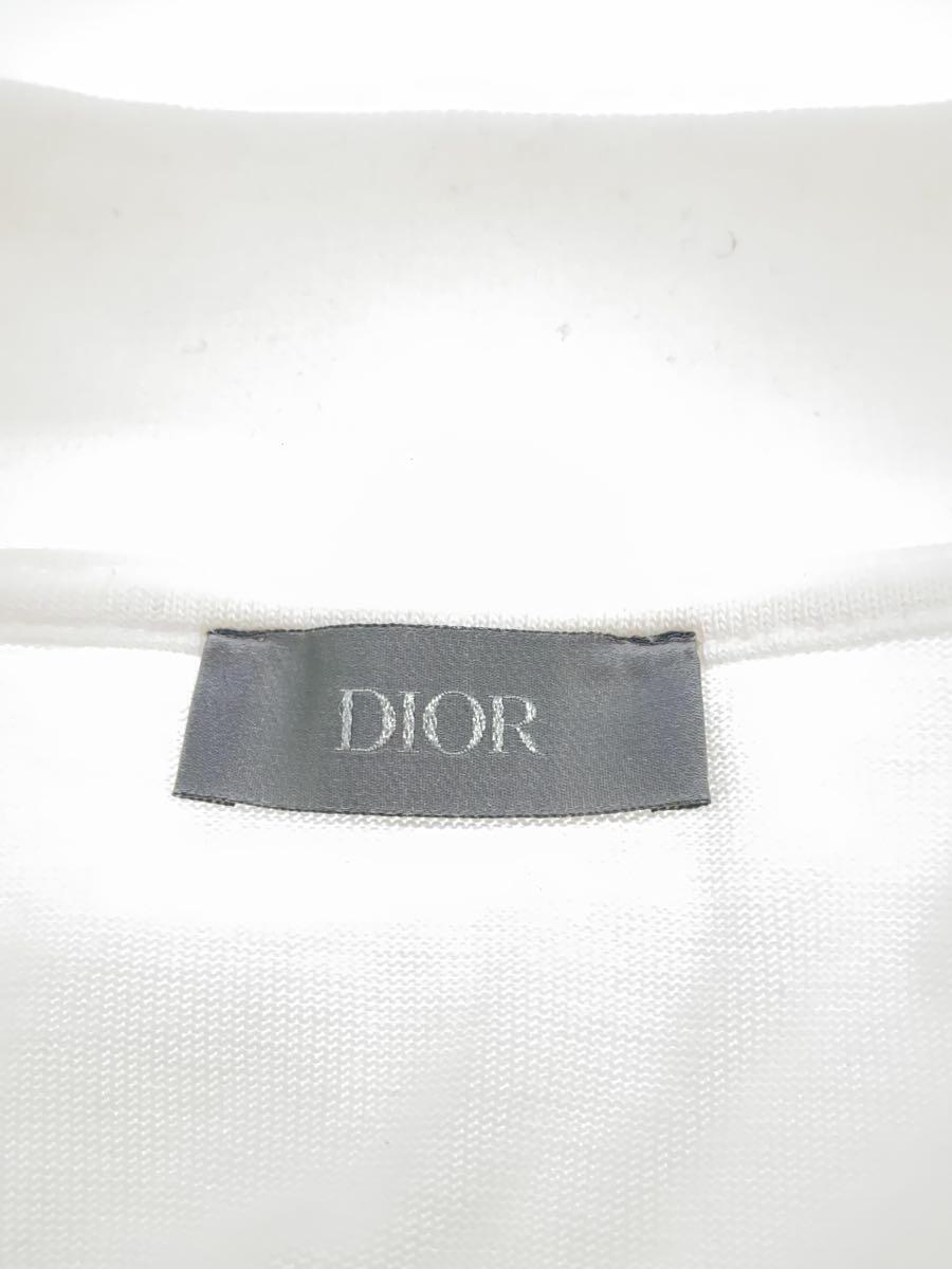 CHRISTIAN DIOR WHITE HALF SLEEVE SHIRT 【公式通販】