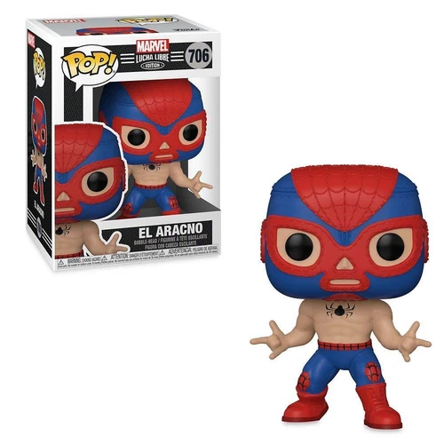 Marvel Luchadores Lucha Libre El Aracno Spider-Man Funko POP Vinyl Figure #706