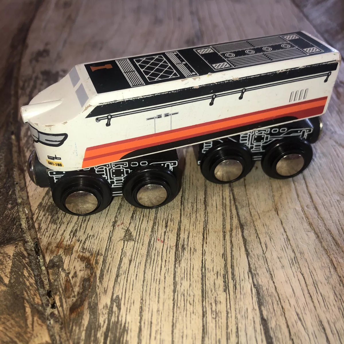 Brio white cheap train