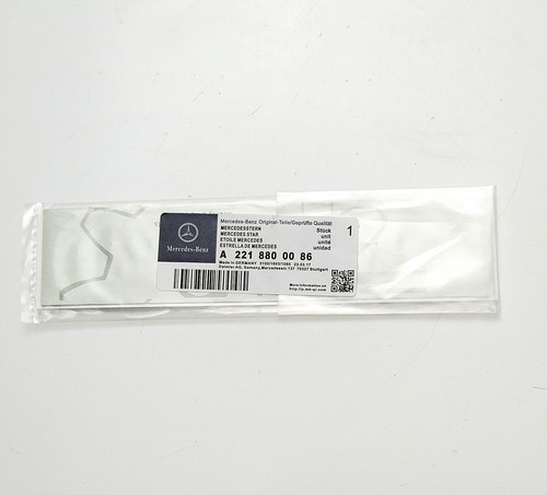Genuine Size GLE450 Mercedes Benz Badge Decal Chrome Trunk Emblem Letter Number - Picture 5 of 8