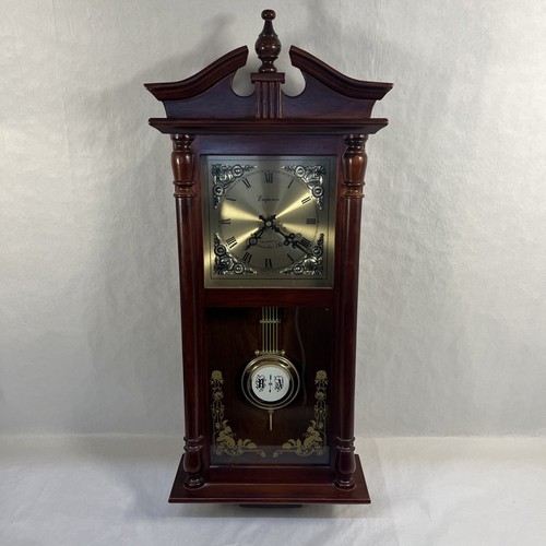 PENDULUM WALL CLOCK EMPEROR QUARTZ WESTMINSTER CHIME eBay
