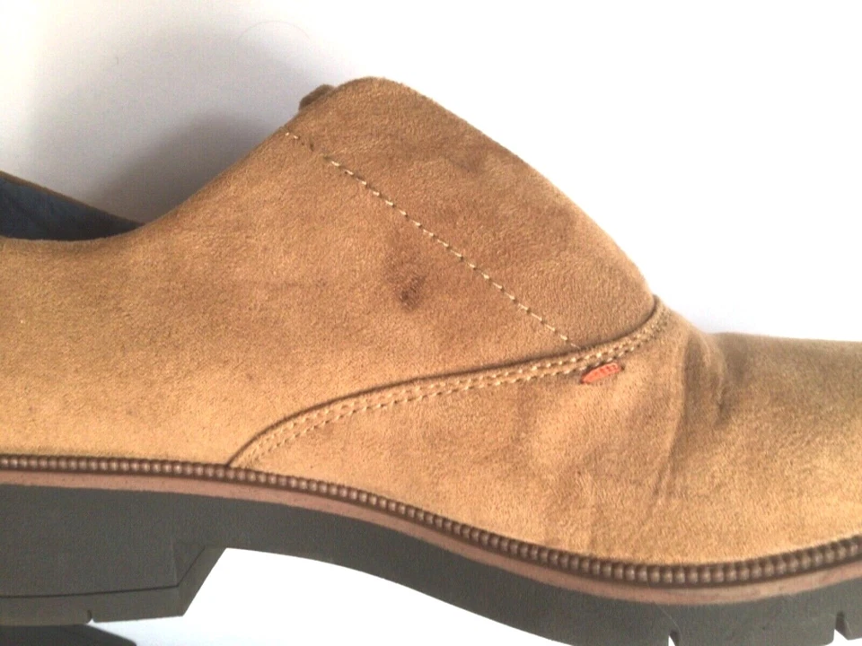 Dr Scholl's Size 9 Woman's Tan Suede Be free Slip On Comfort Shoe - Image 3 of 4
