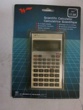 Vintage NIB New Woolworths W687 Scientific Pocket Calulator FW Woolworth Co