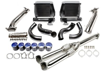 TA Technix Upgrade Set LLK Set +Downpipe +Y-Rohr für Nissan GT-R R35