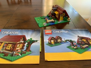 lego creator log cabin 5766