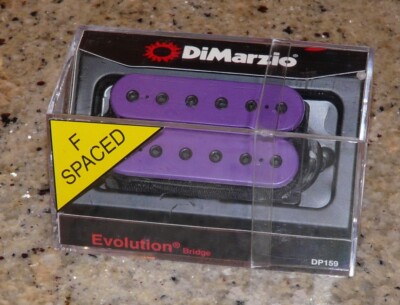 DIMARZIO DP159F LILA Steve Vai Evo Evolution Brücke Pickup passt IBANEZ JED RG